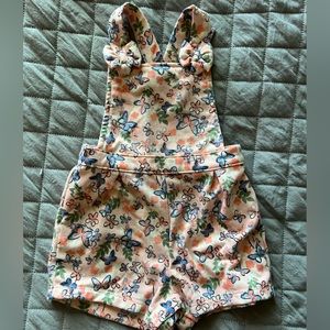 Wonder nation butterfly overalls size 12 months